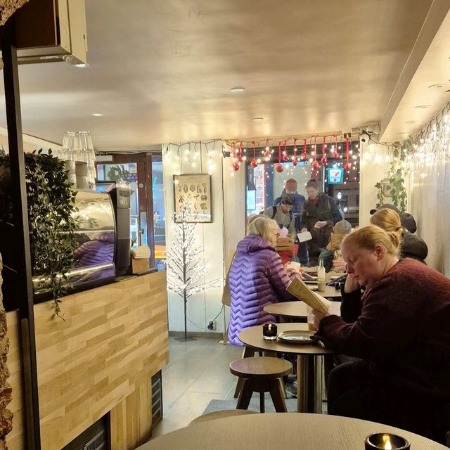 cozy cafe with nice interiors