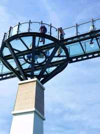 Skywalk Kanchanaburi, literally a breathtaking view point in town! 