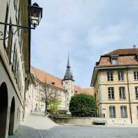 Spring in Lausanne’s Old Town