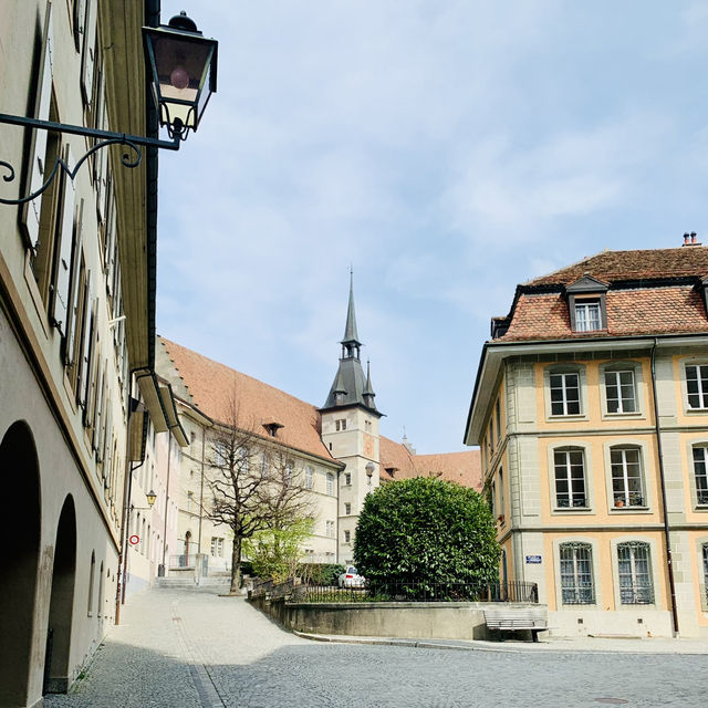 Spring in Lausanne’s Old Town
