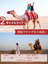 ＼ドバイの砂漠アクティビティ5選／