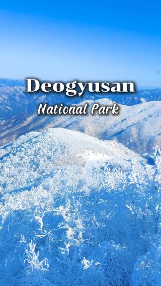 Winter Wonderland in Deogyusan Korea
