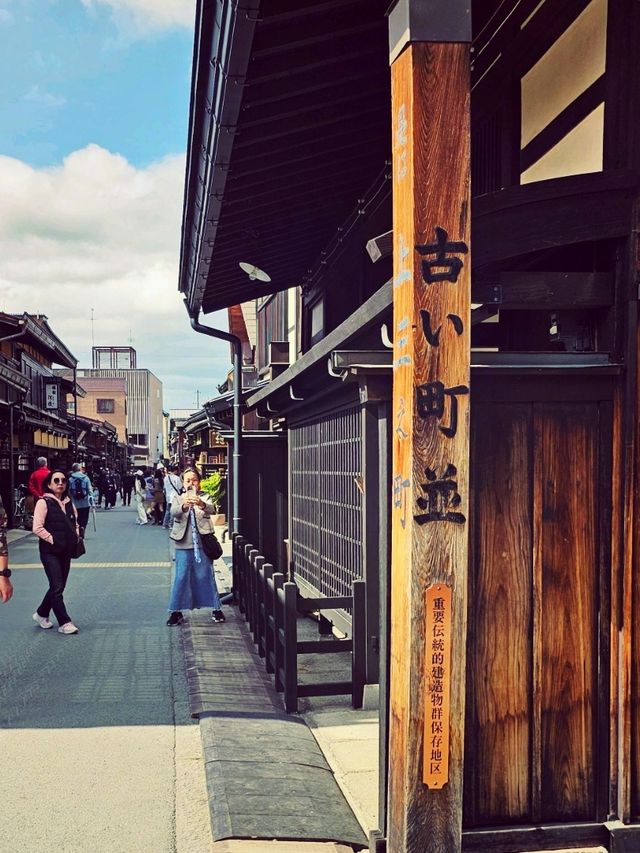 高山飛驒一日遊行程，穿越江戶風情的小鎮散步。