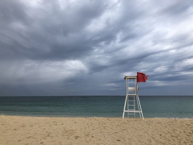 雨上がりの宜野湾マリーナ⛵