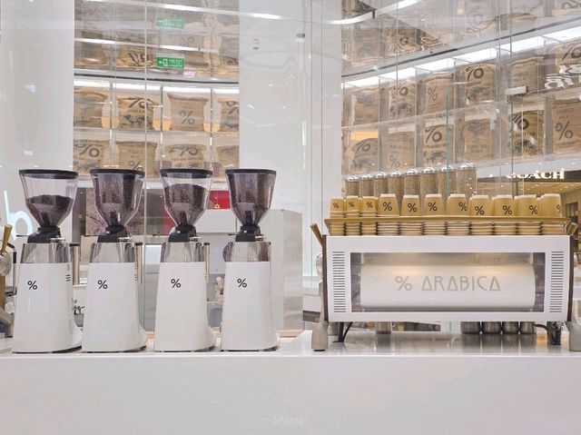 %Arabica ICONSIAM  กาแฟดี บรรยากาศดี