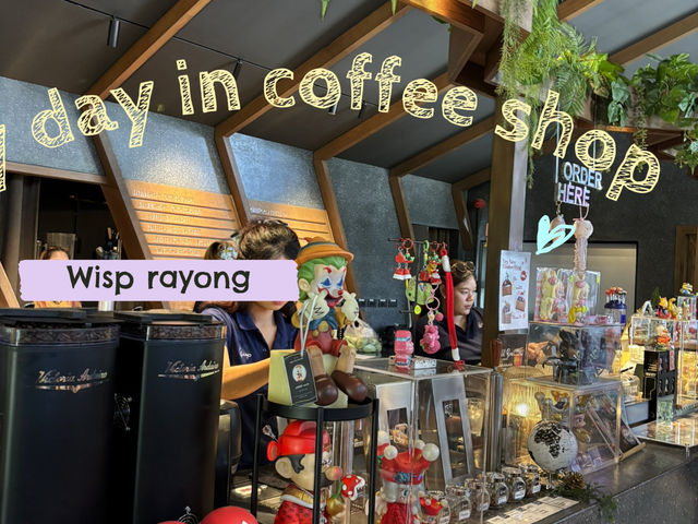 ✨🌞Wisp Cafe Rayong อ.บ้านค่าย ระยอง 🌸🌿🧸 