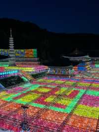 연등들이 밤하늘을 수놓는 삼광사 연등축제🏮