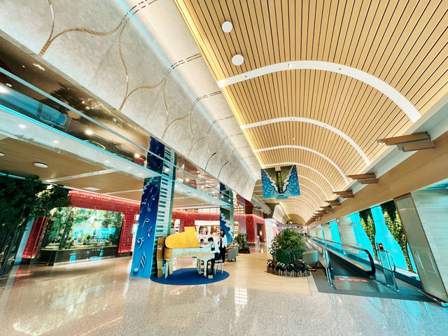 桃園空港出国エリア✈️