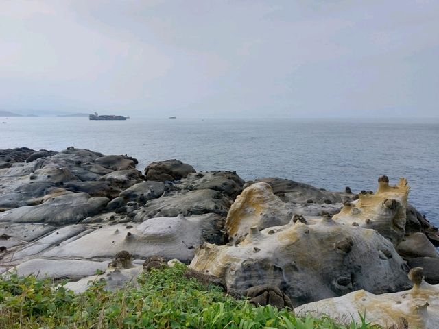 Beautiful view at Heping Island Geopark, Keelung, Taiwan