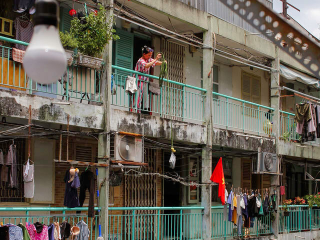 迷人的懷舊氛圍 - 胡志明市老公寓群