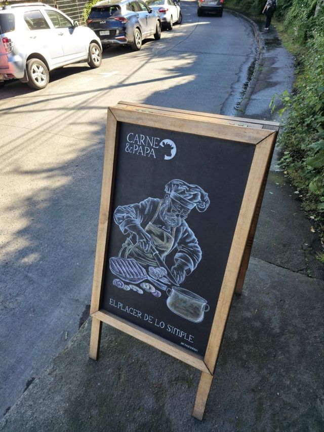 해외여행 푸에르토 바라스의 바베큐 맛집 Carne y Papa de Schofield SPA