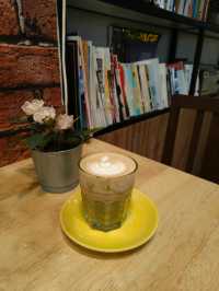 Pistachio Love in Every Sip in Lovely cafe 