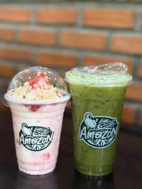คาเฟ่อเมซอนสาขา ปตท. ทุ่งสง ตำบลปากแพรก 🦜✨🍵