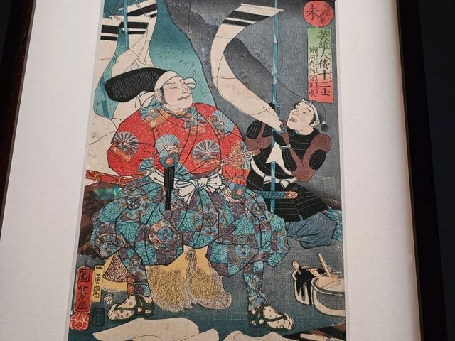 高雄楠梓展覽到5月25日為止的日本浮世繪典藏展