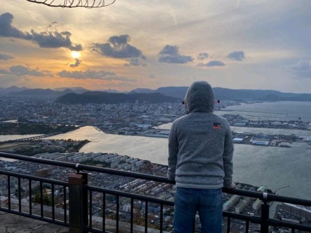 想在高松市看日落？去屋島吧!!