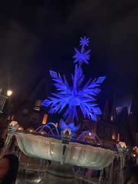 香港ディズニーのアナ雪エリアは神秘的⛄️
