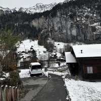 Unforgettable Lauterbrunen White Snow in Lauterbrunnen: A Winter Wonderland
