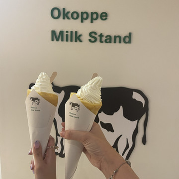 東京/押上🇯🇵】本格生クリームのクレープ🥛おこっぺミルクスタンド