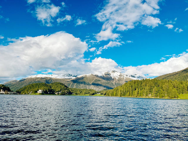Summer Stroll Around Lake St. Moritz – Alpine Calm at Its Finest