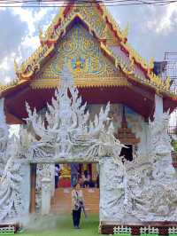 วัดอินทราราม อยุธยา — ลอดซุ้มประตูโบสถ์ 🕊️✨🙏🏻