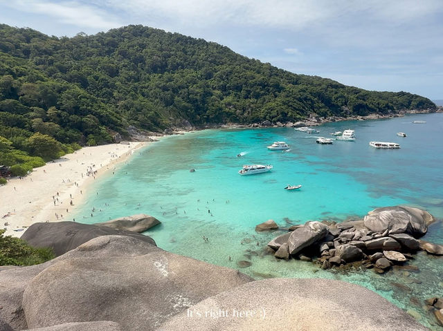 🌊✨ เกาะสิมิลัน พังงา – น้ำใส ทรายขาว