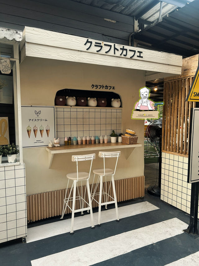 คาเฟ่ญี่ปุ่นสุดมินิมอล ใกล้ตลาดสดธนบุรี 🍵⛩️✨