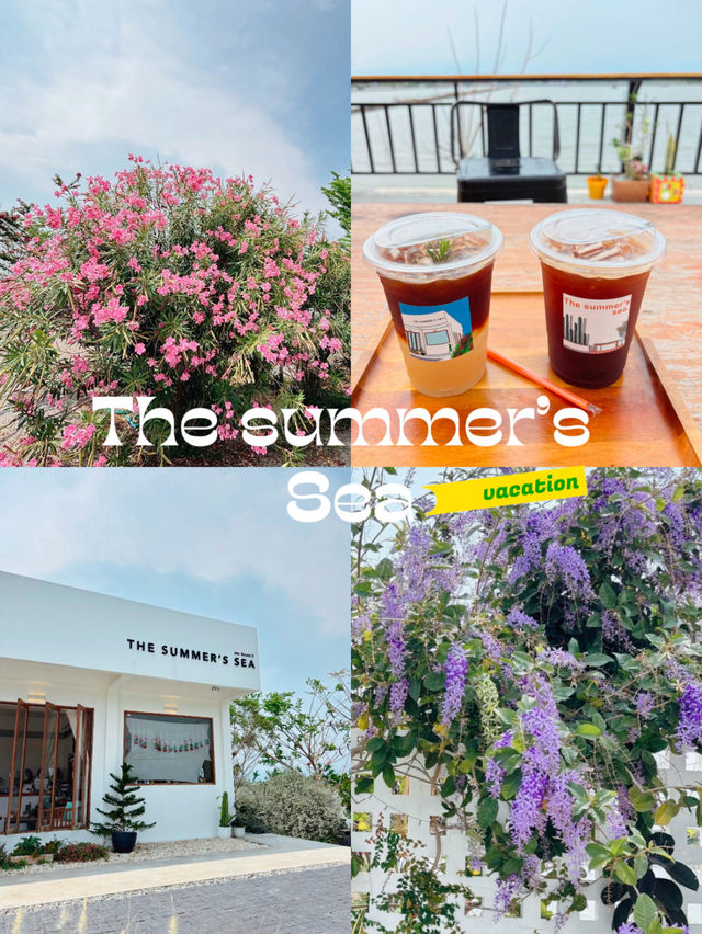 The summer’s sea  คาเฟ่สมุทรสาคร