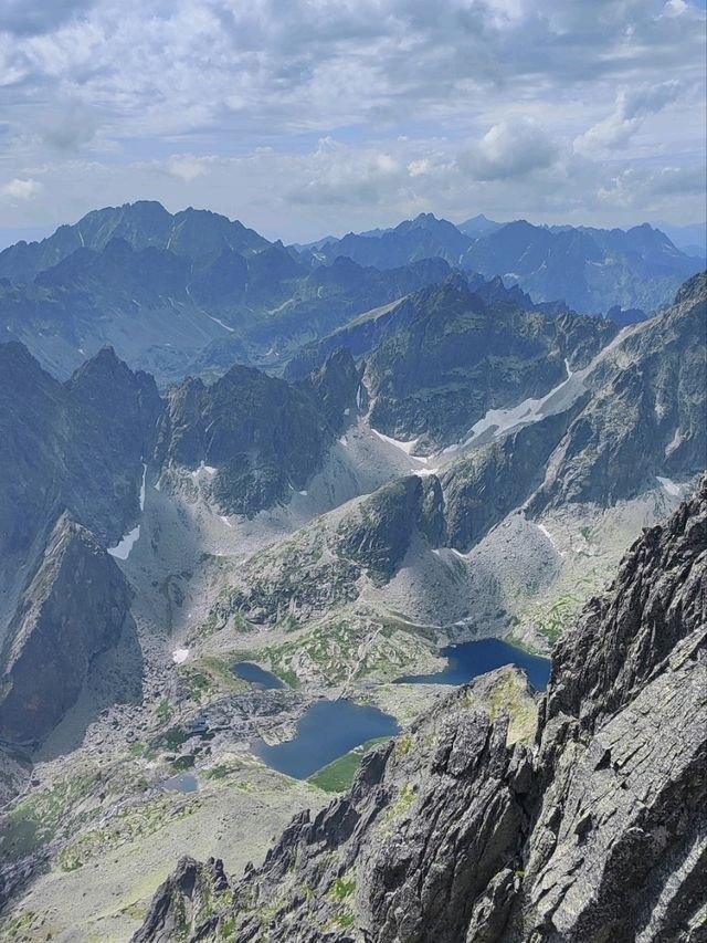 搭三段纜車登斯洛伐克第二高峰洛米基山（Lomnicky stit）