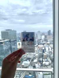 จุดชมวิวกลางเมืองโอซาก้า Umeda Sky Building