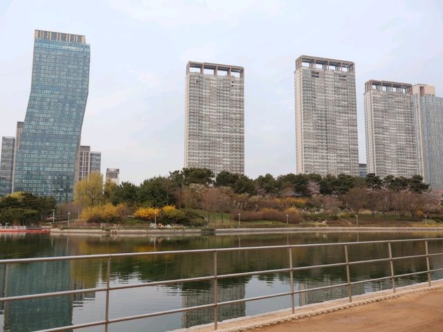 인천 송도 센트럴파크 공원 