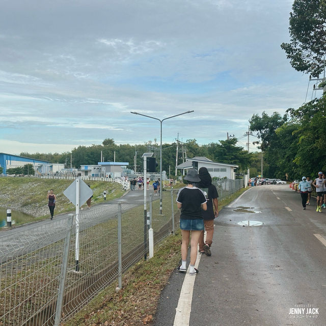 #อ่างเก็บน้ําดิบทับมา #ปักหมุดที่เที่ยวระยอง