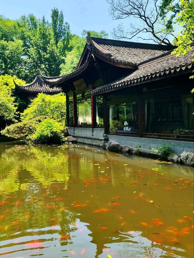 Huagang Guanyu (Viewing Fish at Flower Harbor) – West Lake’s Living Ink Painting
