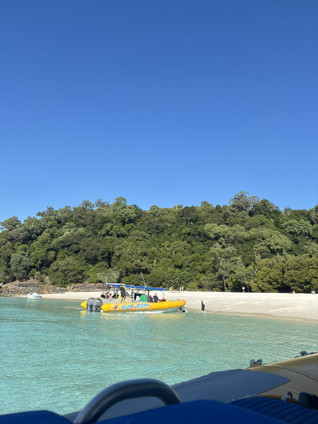 Really a (white) heaven at whitsunday island , Australia 