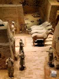 Standing Before the Legendary Terracotta Army