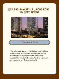 🏨 Island Shangri-La – Hongkong