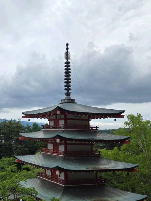 淺間神社的霧中相見🏔與富士山的未完之約⛰️