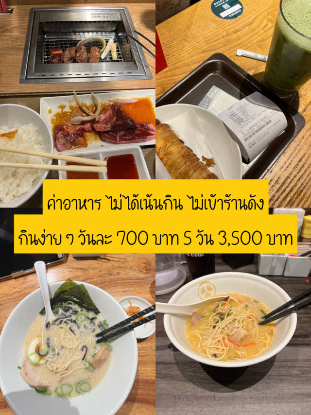 สรุปงบ โตเกียว 25,000 บาทเอาอยู่!!