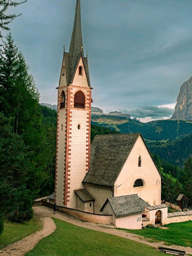 Picturesque Alpine town