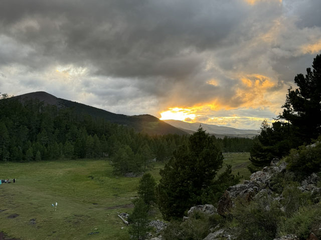 Eight Lakes, Uwurkhangai, Mongolia