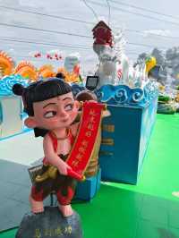 Discover Melaka Sunny Statues Temple Beauty🌸
