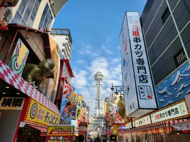 通天閣360度俯瞰市景