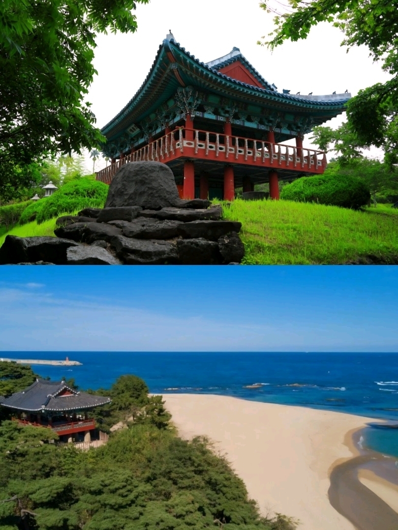 目の前は海！絶景カフェ、清澗亭（チョンガンジョン）。 | Trip.com 高城郡