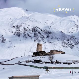Meeting a Georgian "Oscar-Winning Actor" on the Road to Ushguli.