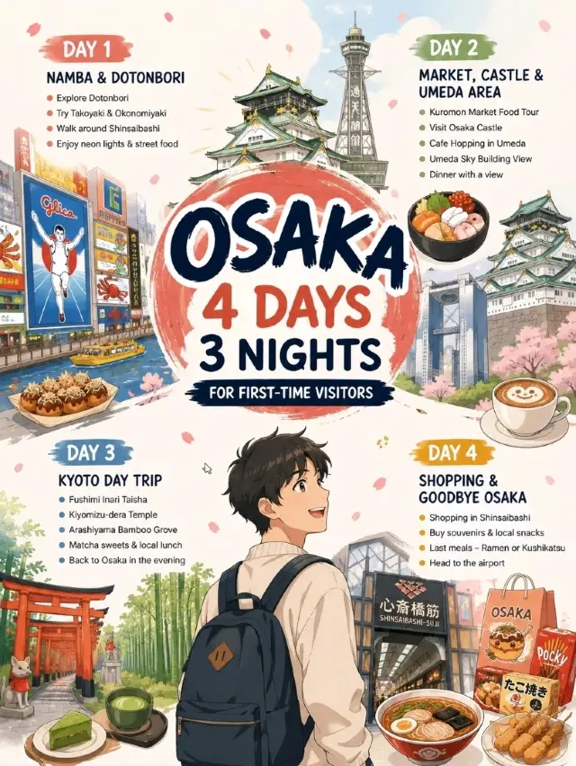 Osaka 4 วัน 3 คืน