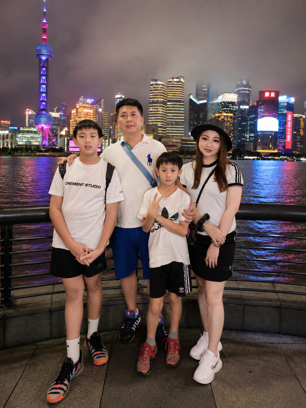 Day 1  
Booking everything from tickets to accommodation by myself was super convenient.
Our 5-Day, 4-Night Independent Trip to Shanghai:
🎬 Day 1  
Booking tickets and accommodation by myself was so easy and offered unbeatable value for money!
Stayed at Lujiazui Riverdale International Apartment for 2 days.
It features 3 bedrooms, a large kitchen island, a spacious living room, a washing machine,
a huge fridge, ￼an open kitchen, ￼and ceramic tableware.
￼With every amenity you could possibly need, it felt just like a home away from home.
Plus, it boasts a million-dollar night view and stunning daytime scenery.
It’s beyond gorgeous—so beautiful, cozy, and absolutely lovable! ☕️
For dinner, we had some super authentic Hong Kong street food. 👍


￼￼Went on a pilgrimage to the POP MART Shanghai flagship store to grant my son's wish.
Stepping into the largest POP MART flagship store in Shanghai was pure madness! 😝
￼I was instantly captivated by the super trendy Soccer Labubu. 💜
The Bund</ctag> ￼seriously has the most breathtakingly gorgeous night views! 📍
It was bustling with a massive crowd of tourists from all over the globe.
￼Seeing a scene straight out of a TV drama unfold right before my eyes was incredibly stunning. 🩷
We walked quite a distance on our first day, so we just ordered roast duck delivery for brunch. 😂

 The Bund  Accommodation  Food
Night View  POP MART  Hong Kong-style Dim Sum