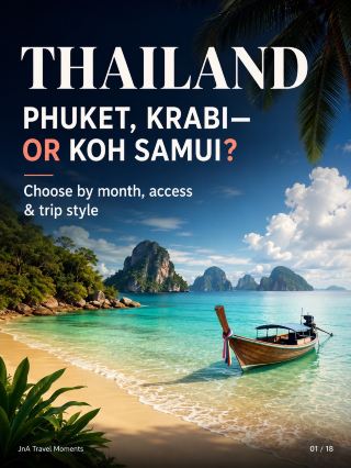 Thailand First-Timer Beach Planner: Phuket, Krabi—or Koh Samui?