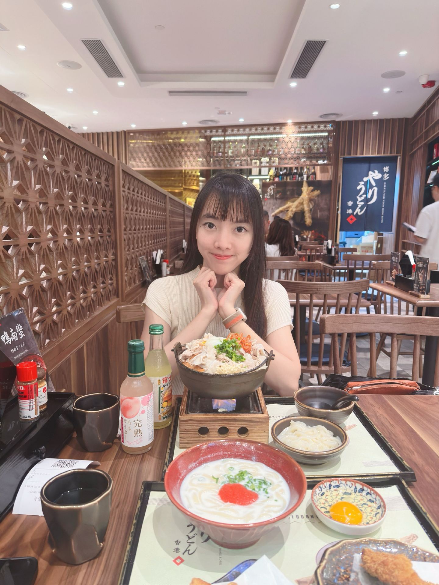 Smooth and chewy udon