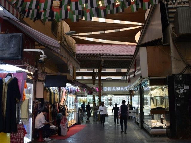 The vibrant atmosphere of Bur Dubai Souk