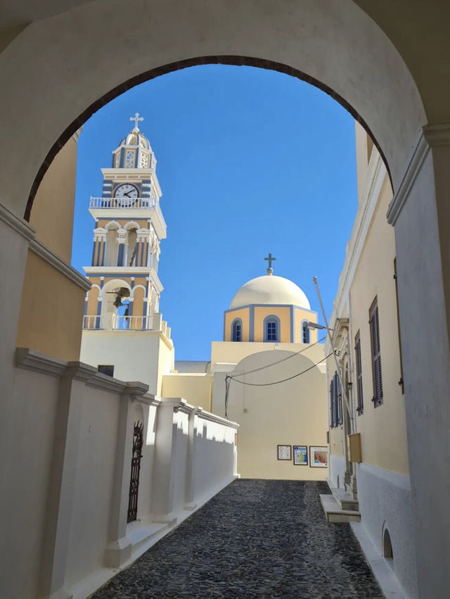 The town of Fira 🇬🇷