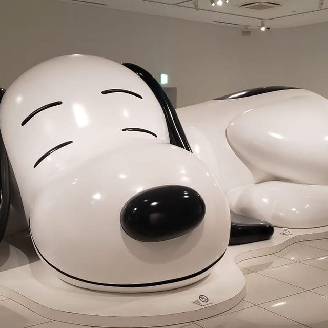 You can enjoy the whole worldview of Snoopy and others